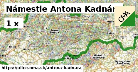 Námestie Antona Kadnára