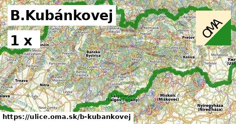 B. Kubánkovej