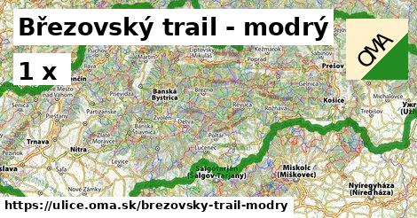 Březovský trail - modrý