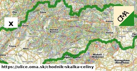 Chodník Skalka - Celiny