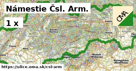 Námestie Čsl. Arm.