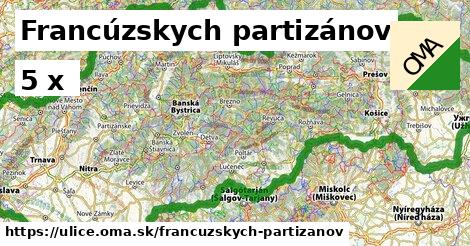 Francúzskych partizánov