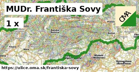 MUDr. Františka Sovy