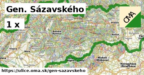 Gen. Sázavského