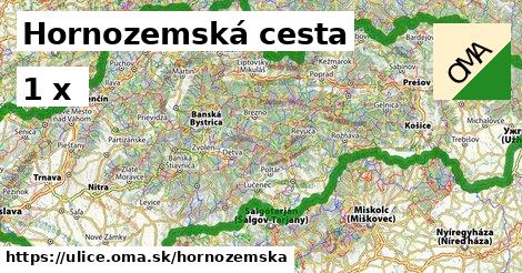 Hornozemská cesta