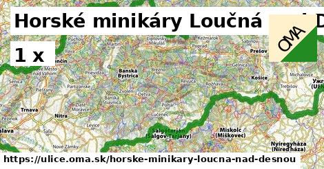 Horské minikáry Loučná nad Desnou