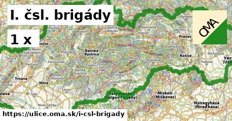 I. čsl. brigády