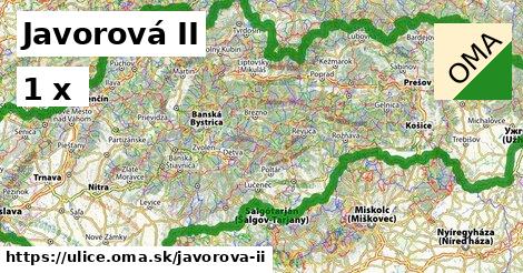 Javorová II