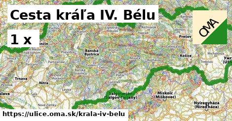 Cesta kráľa IV. Bélu