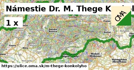 Námestie Dr. M. Thege Konkolyho