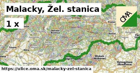 Malacky, Žel. stanica