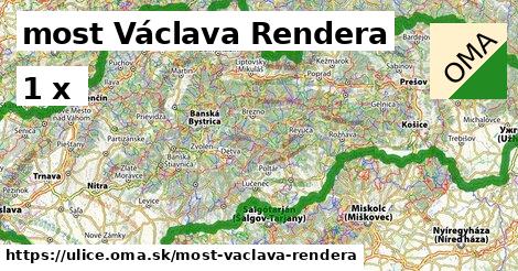 most Václava Rendera
