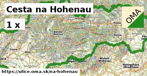 Cesta na Hohenau