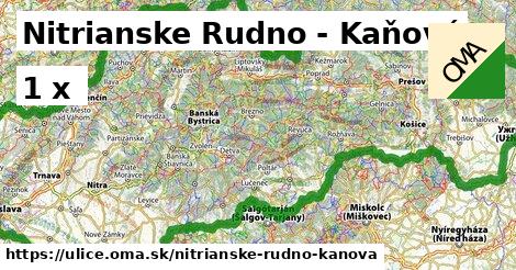 Nitrianske Rudno - Kaňová