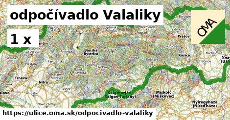 odpočívadlo Valaliky