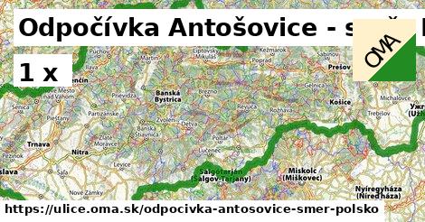 Odpočívka Antošovice - směr Polsko