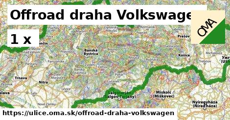 Offroad draha Volkswagen