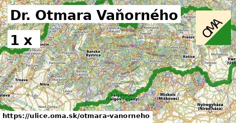 Dr. Otmara Vaňorného