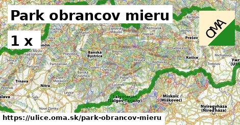 Park obrancov mieru