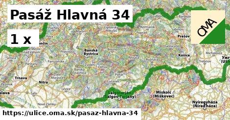 Pasáž Hlavná 34