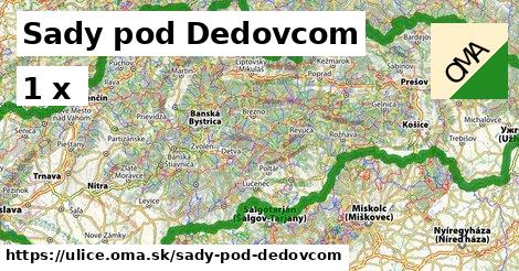 Sady pod Dedovcom