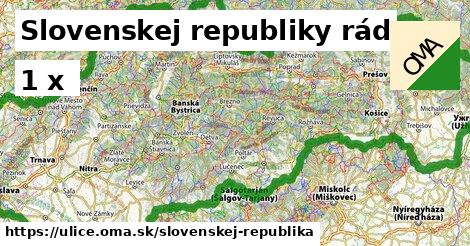 Slovenskej republiky rád