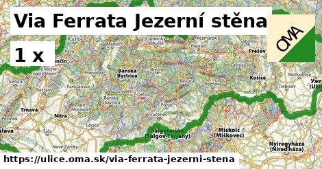 Via Ferrata Jezerní stěna