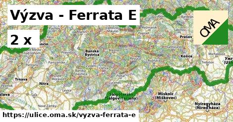 Výzva - Ferrata E