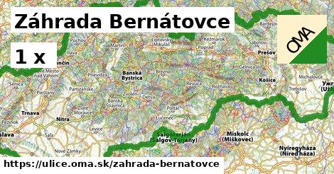 Záhrada Bernátovce