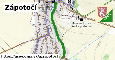 ilustrácia k Zápotočí, Úsov - 0,75 km