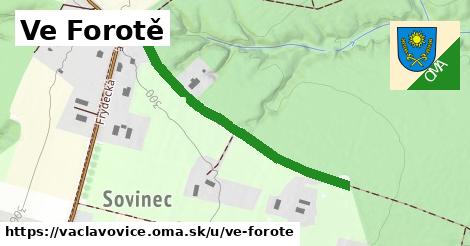 ilustrácia k Ve Forotě, Václavovice - 422 m