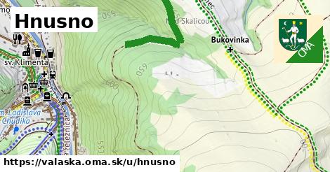 ilustrácia k Hnusno, Valaská - 0,88 km