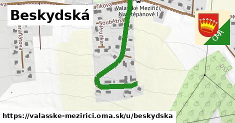 ilustrácia k Beskydská, Valašské Meziříčí - 429 m