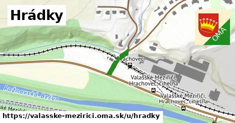 ilustrácia k Hrádky, Valašské Meziříčí - 96 m