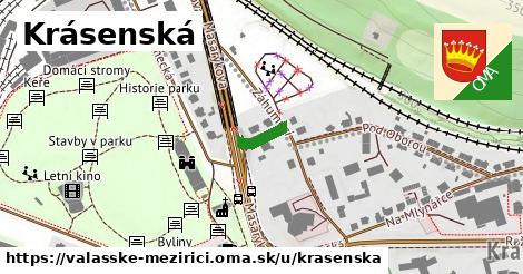 Krásenská, Valašské Meziříčí