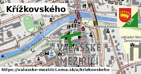 ilustrácia k Křížkovského, Valašské Meziříčí - 164 m