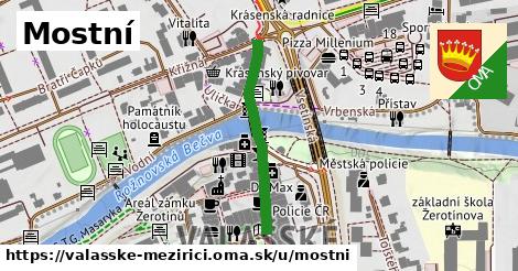 ilustrácia k Mostní, Valašské Meziříčí - 277 m