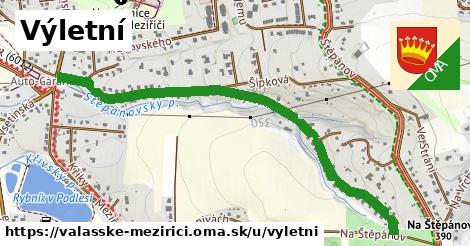 ilustrácia k Výletní, Valašské Meziříčí - 1,28 km