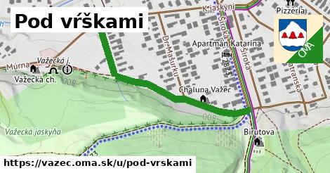 ilustrácia k Pod vŕškami, Važec - 443 m