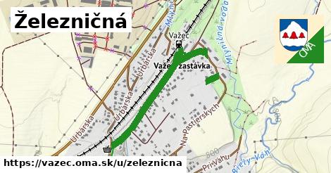 ilustrácia k Železničná, Važec - 0,81 km