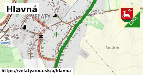 ilustrácia k Hlavná, Veľaty - 1,00 km