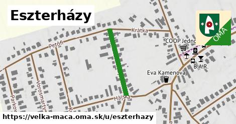 ilustrácia k Eszterházy, Veľká Mača - 216 m