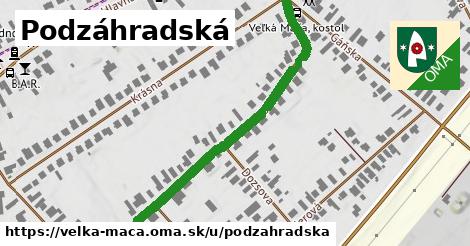 ilustrácia k Podzáhradská, Veľká Mača - 487 m