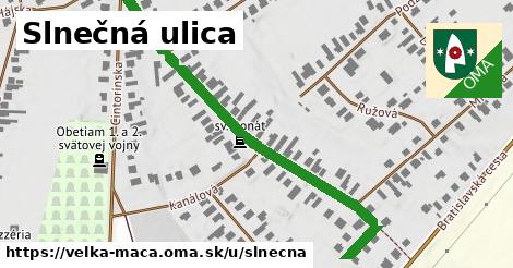 ilustrácia k Slnečná ulica, Veľká Mača - 576 m