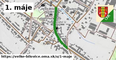 1. máje, Velké Bílovice