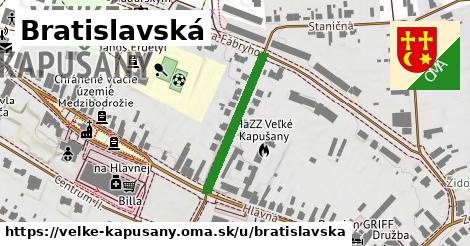 Bratislavská, Veľké Kapušany