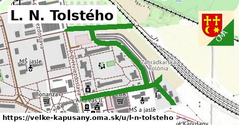 L.N. Tolstého, Veľké Kapušany