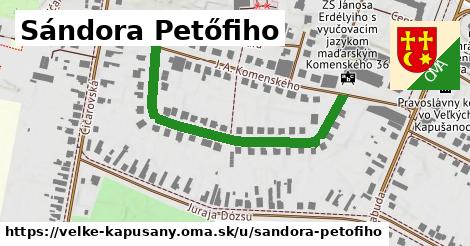 Sándora Petőfiho, Veľké Kapušany