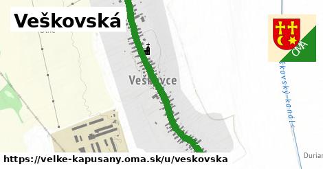 Veškovská, Veľké Kapušany