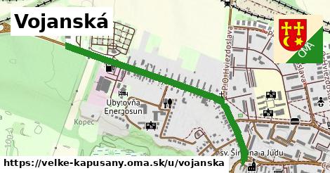 Vojanská, Veľké Kapušany